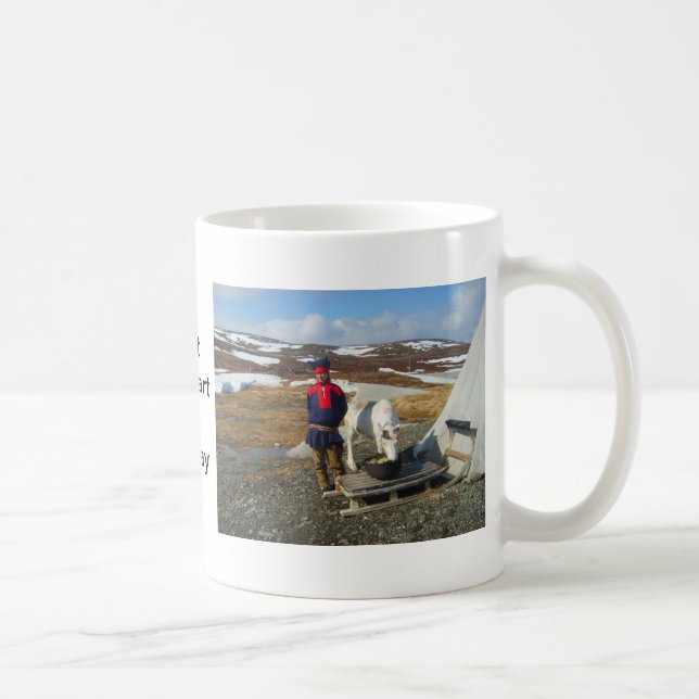 Norway, Sami settlement in Lapland Coffee Mug (Right)
