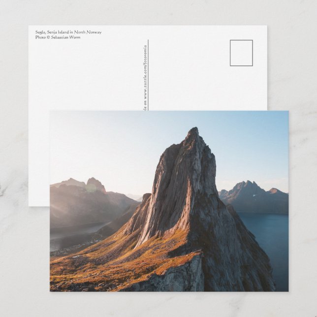 Norway Senja Island Postcard (Front/Back)