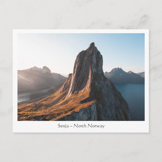 Norway Senja Island Postcard (Front)