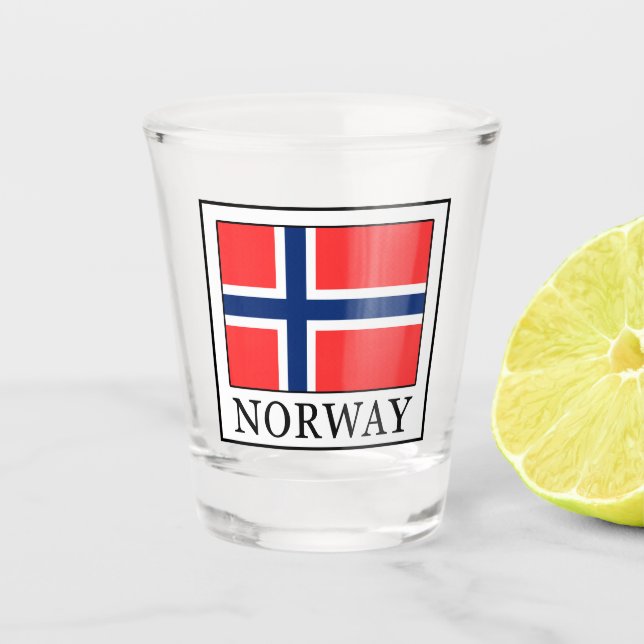 Norway Shot Glass (Front)