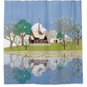 Norway Shower Curtain