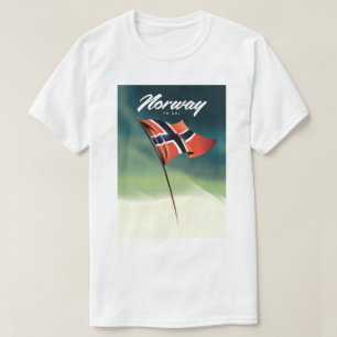 Norway Ski poster T-Shirt
