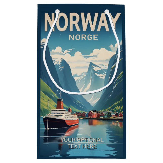 Norway Small Gift Bag (Back)