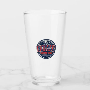 Norway Soccer 2026 Soccer Bold Country Typography Glass