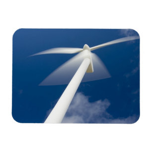 Norway, Sogn og Fjordane. Wind mill at Kråkenes. Magnet