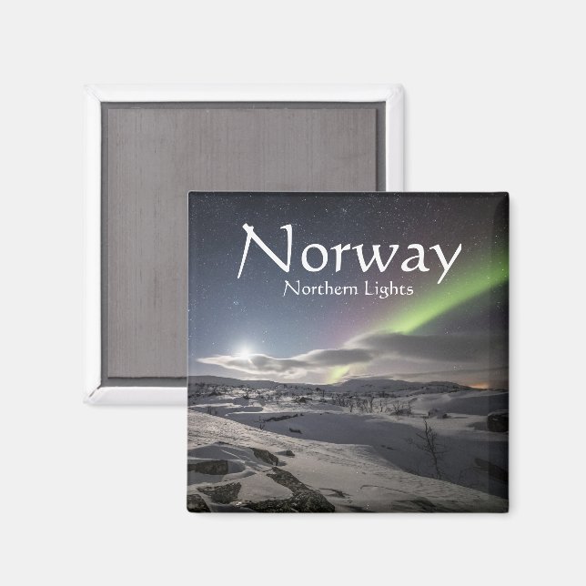 Norway Souvenir Magnet (Front/Back)