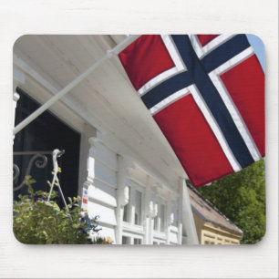 Norway, Stavanger. Historic downtown views. Mouse Mat