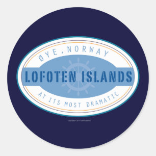 Norway-Sticker Classic Round Sticker