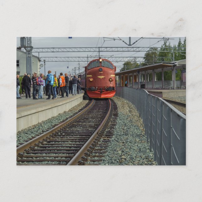 Norway: Størenbanen 150 år, Heimdal Postcard (Front)