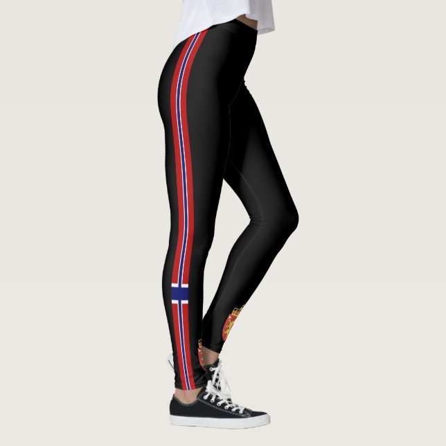 Norway stripes flag leggings (Right)