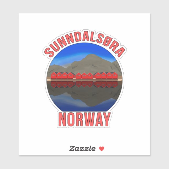 Norway Sunndalsøra Travel Norwegian (Sheet)