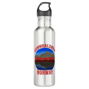Norway Sunndalsøra Travel Norwegian 710 Ml Water Bottle