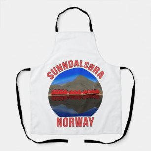 Norway Sunndalsøra Travel Norwegian Apron