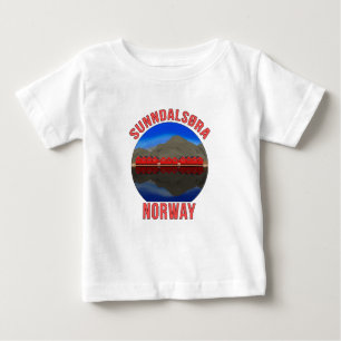 Norway Sunndalsøra Travel Norwegian Baby T-Shirt
