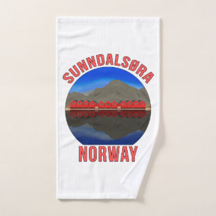 Norway Sunndalsøra Travel Norwegian Hand Towel