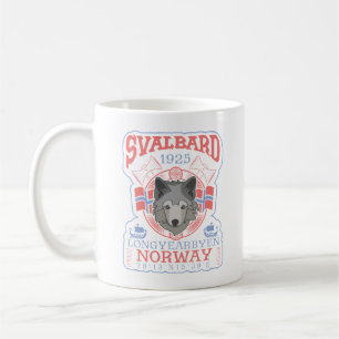 NORWAY SVALBARD LONGYEARBYEN - SVALBARD ARCTIC FOX COFFEE MUG