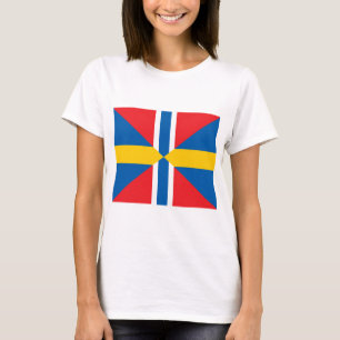 Norway Sweden Union Flag T-Shirt