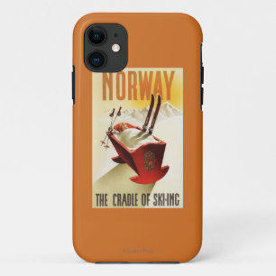 Norway - The Cradle of Skiing iPhone 11 Case