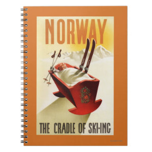 Norway - The Cradle of Skiing Notebook