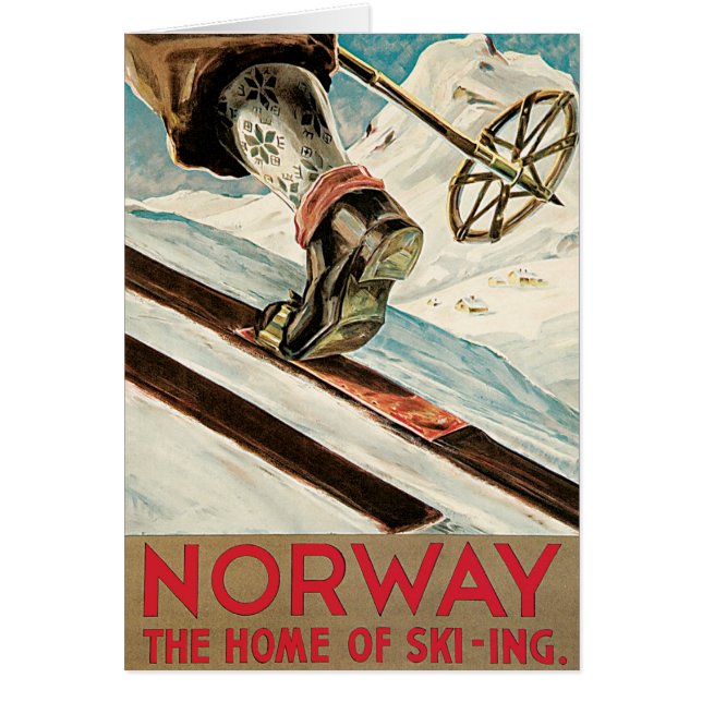 Norway ~ The Home of Skiing (Front)