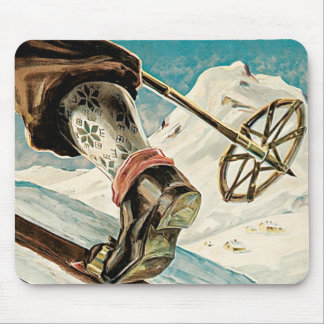 Norway ~ The Home of Skiing Mouse Mat