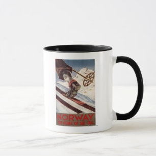 Norway - The Home of Skiing Mug