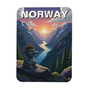 Norway Troll Magnet