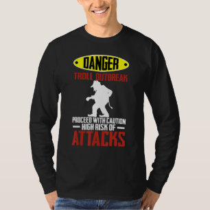 Norway troll warning travel tourist T-Shirt