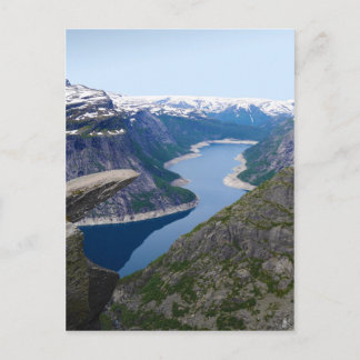 Norway - Trolltunga Postcard