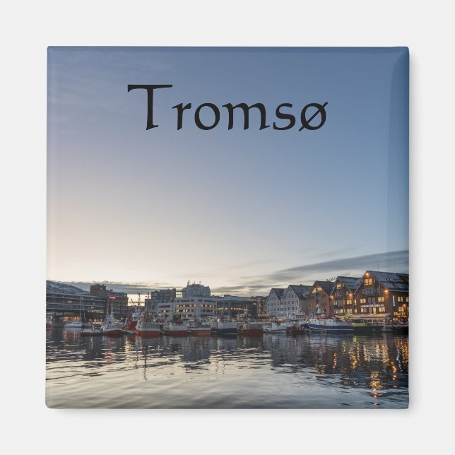 Norway Tromso City Magnet (Front)