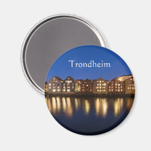 Norway Trondheim at Night Magnet
