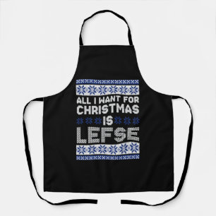 Norway Ugly Christmas Apron