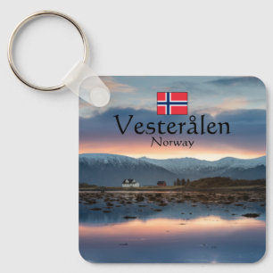 Norway Vesteralen Souvenir Key Ring