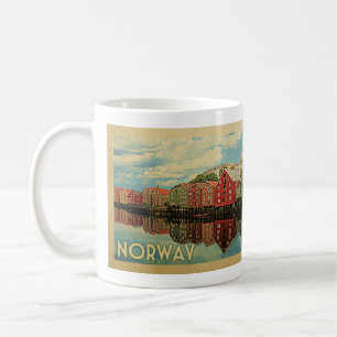 Norway Vintage Travel Coffee Mug