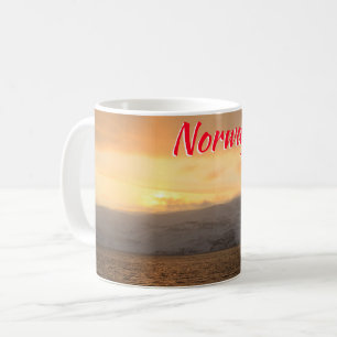 Norway winter coast coffee mug