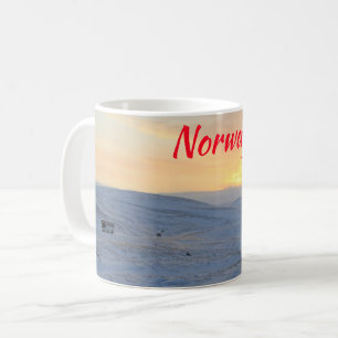 Norway winter coffee mug