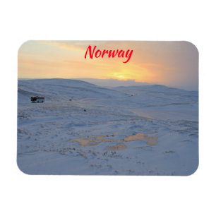 Norway winter magnet