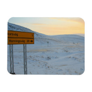 Norway winter magnet