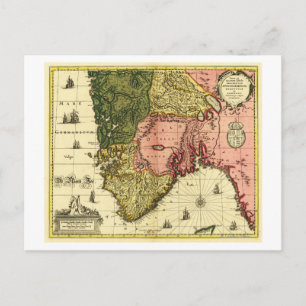 NorwayPanoramic MapNorway Postcard