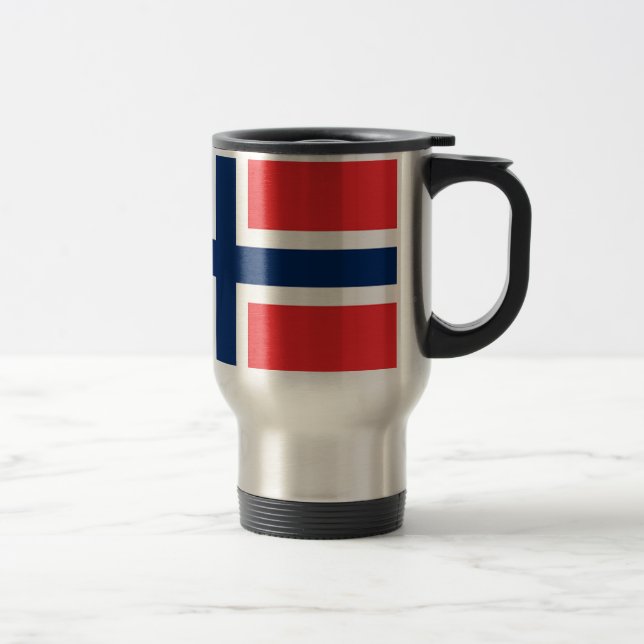 norwegen/norway, flag travel mug (Right)