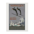 Norwegen Norway Vintage Poster 1930