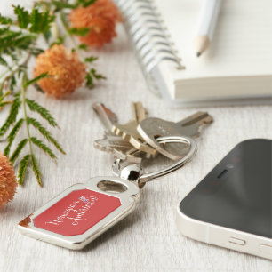 Norwegian American Entwined Hearts Keyring