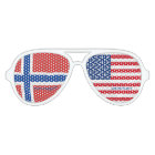 Norwegian American Flag