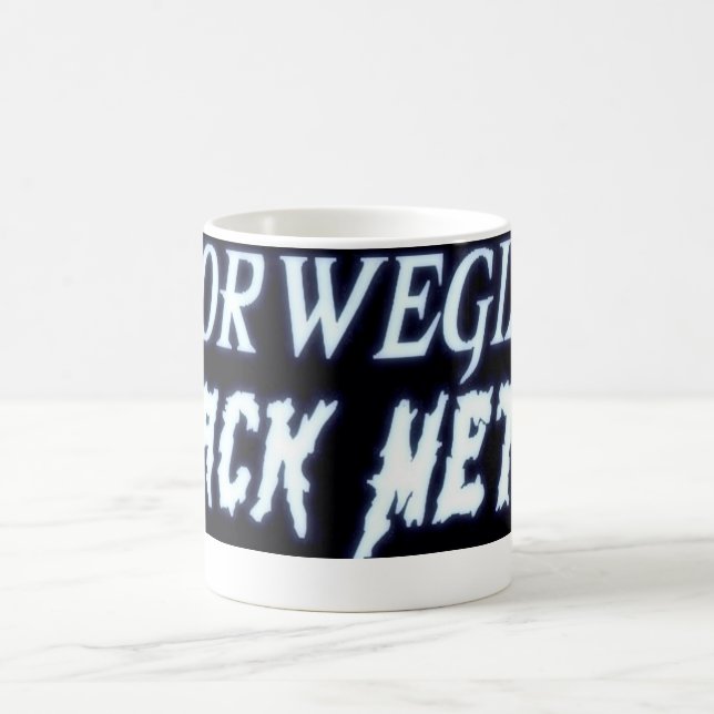Norwegian Black Metal "Mug" Coffee Mug (Center)