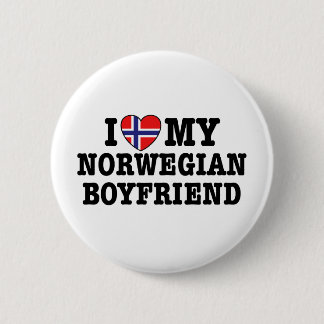 Norwegian Boyfriend 6 Cm Round Badge