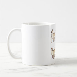 Norwegian buhund dog Delight � Cute Animal Art Coffee Mug