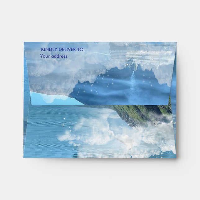 Norwegian Celebrations Envelope (Back (Top Flap))