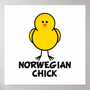 Norwegian Chick Poster