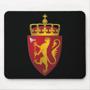 Norwegian Coat of Arms Mouse Mat