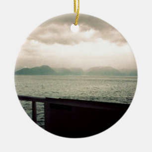 Norwegian Cruise Ceramic Tree Decoration